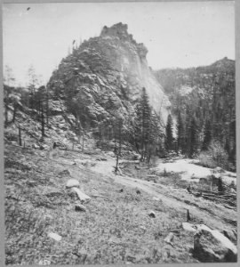 Castle Rock, Boulder Canyon. Boulder County, Colorado - NARA - 517497