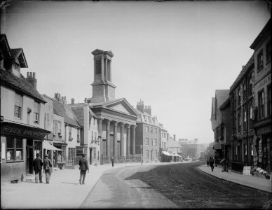 Castle Street, Reading, 1890 photo