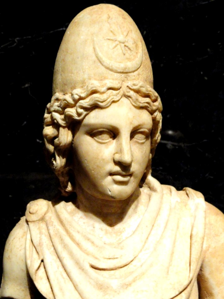 Castor or Pollux (detail), probably Italy, 2nd century CE - Nelson-Atkins Museum of Art - DSC08250