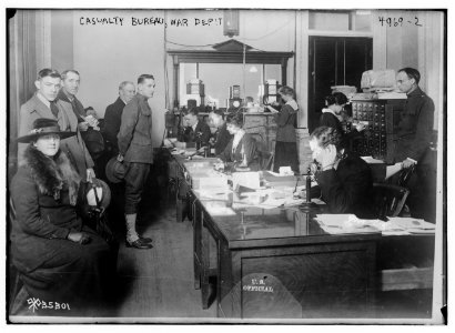 Casualty Bureau, War Dep't. LCCN2014709281
