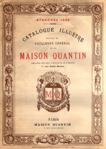 Catalogue Maison Quantin 1888