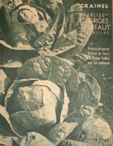Catalogue Truffaut janvier 1946