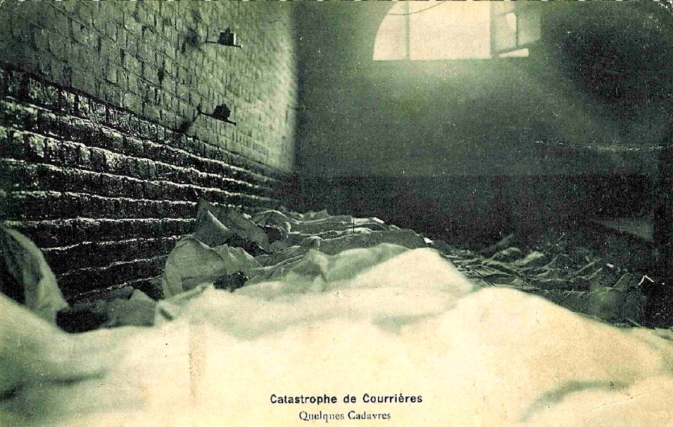 Catastrophe de Courrières - Quelques cadavres