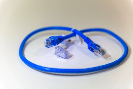 Networking cable technology photo