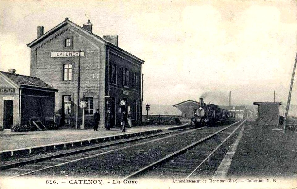 Catenoy (60), la gare