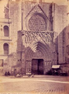 Catedral de València, Porta dels Apòstols, Laurent c. 1870