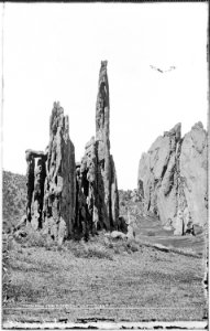 Cathedral Spires, Garden of the Gods, Colorado - NARA - 517243