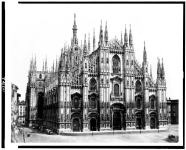 Cathedral. Milan LCCN91732170