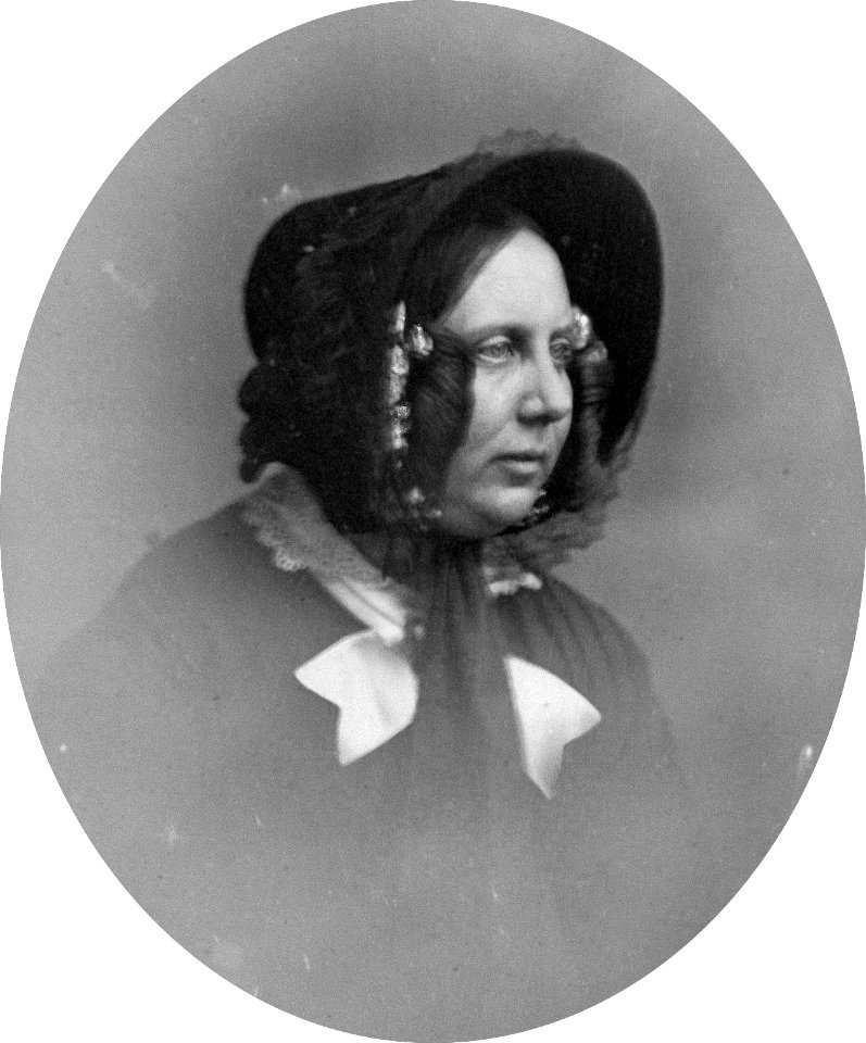 Catherine Dickens, by John Jabez Edwin Mayall