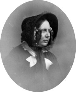 Catherine Dickens, by John Jabez Edwin Mayall