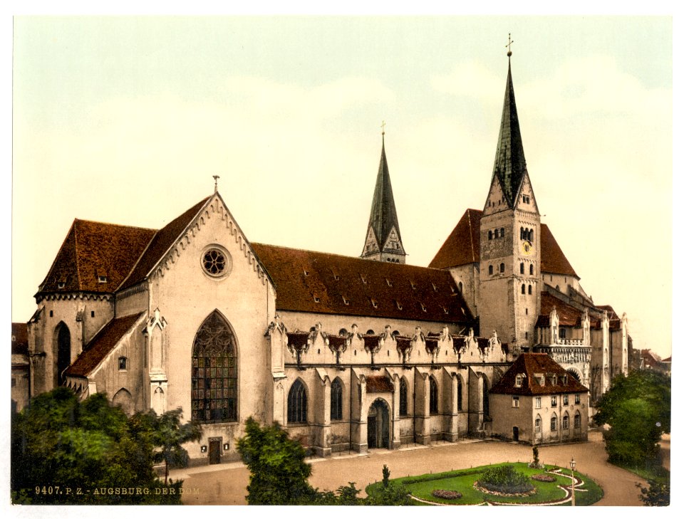 Cathedral, Augsburg, Bavaria, Germany-LCCN2002696108