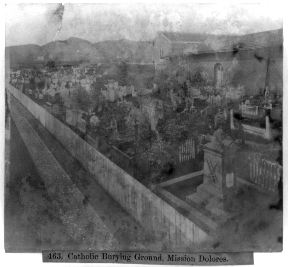 Catholic Burying Ground, Mission Dolores LCCN2002723494