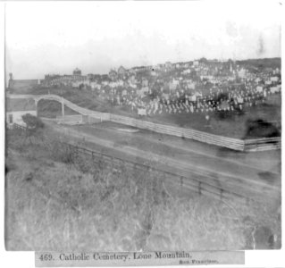 Catholic Cemetery, Lone Mountain, San Francisco LCCN2002723030