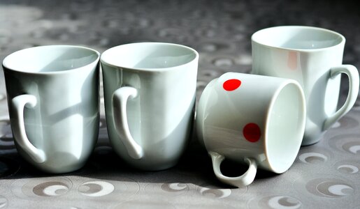 Drink coffee cup be different photo