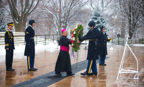 Catholic Archbishop of South Korea - wreath laying (15593604404)