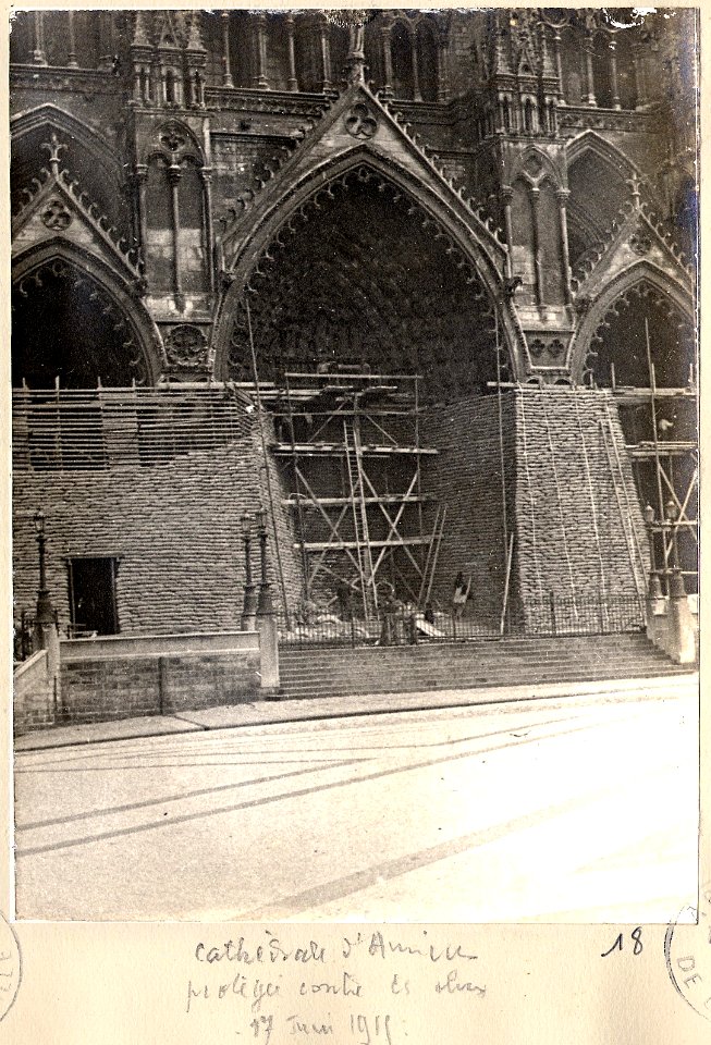 Cathédrale d'Amiens - Fonds Berthelé - 49Fi1874-18