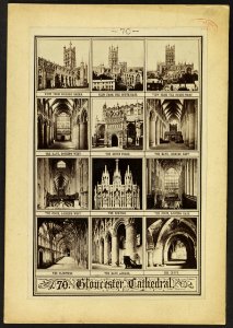 Cathédrale de Gloucester - J-A Brutails - Université Bordeaux Montaigne - 1836