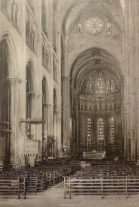 Cathédrale intérieur fin XIXe