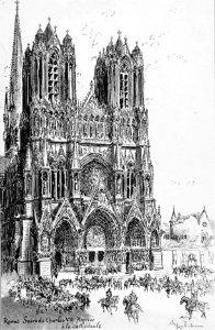 Cathédrale Reims Robida 73695