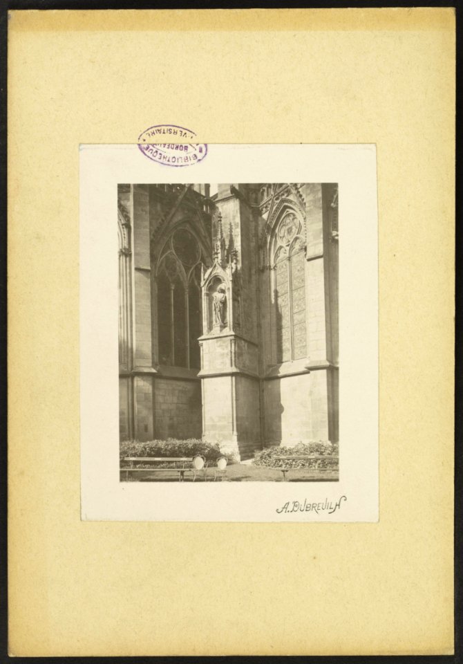 Cathédrale Saint-André de Bordeaux - J-A Brutails - Université Bordeaux Montaigne - 1785