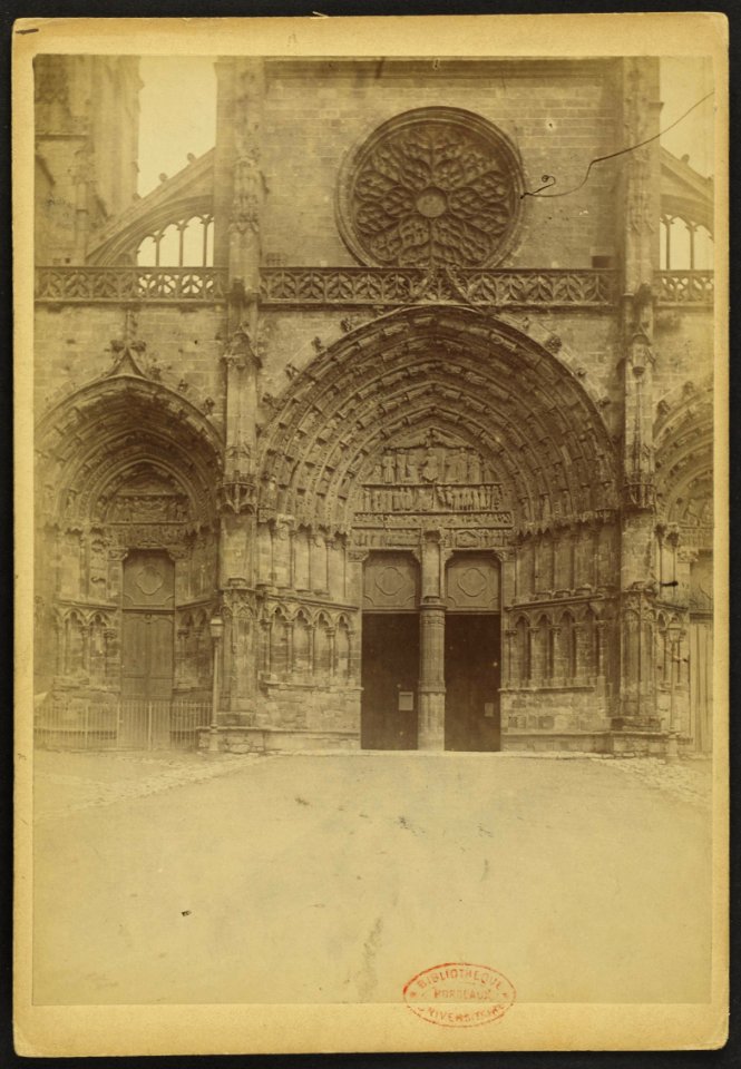 Cathédrale Saint-Jean-Baptiste de Bazas - J-A Brutails - Université Bordeaux Montaigne - 0170