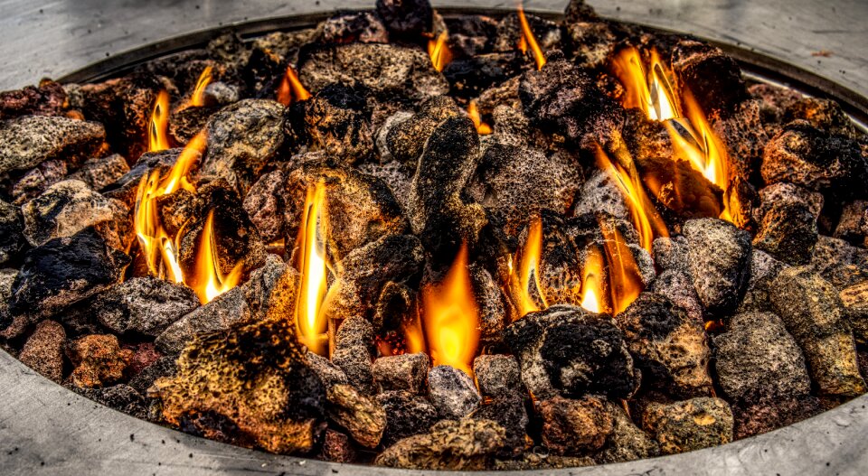 Gas heating heat