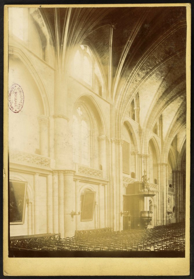 Cathédrale Saint-André de Bordeaux - J-A Brutails - Université Bordeaux Montaigne - 1788