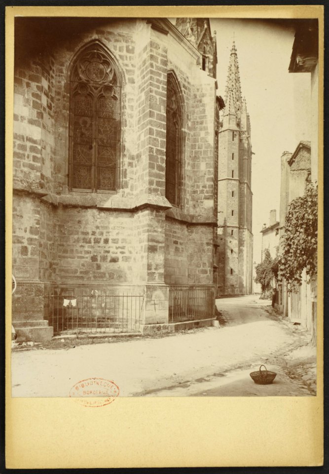 Cathédrale Saint-Jean-Baptiste de Bazas - J-A Brutails - Université Bordeaux Montaigne - 0665