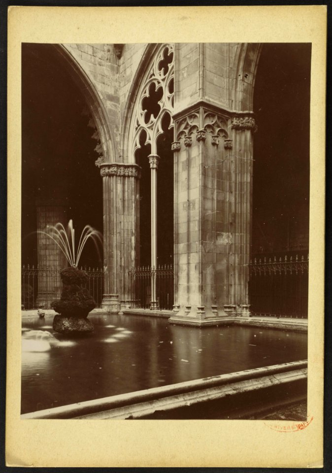 Cathédrale Sainte-Croix de Barcelone - J-A Brutails - Université Bordeaux Montaigne - 1715