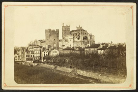 Cathédrale Saint-Just de Narbonne - J-A Brutails - Université Bordeaux Montaigne - 2137