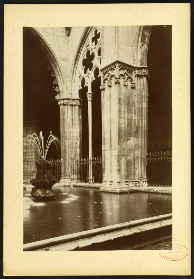Cathédrale Sainte-Croix de Barcelone - J-A Brutails - Université Bordeaux Montaigne - 1486