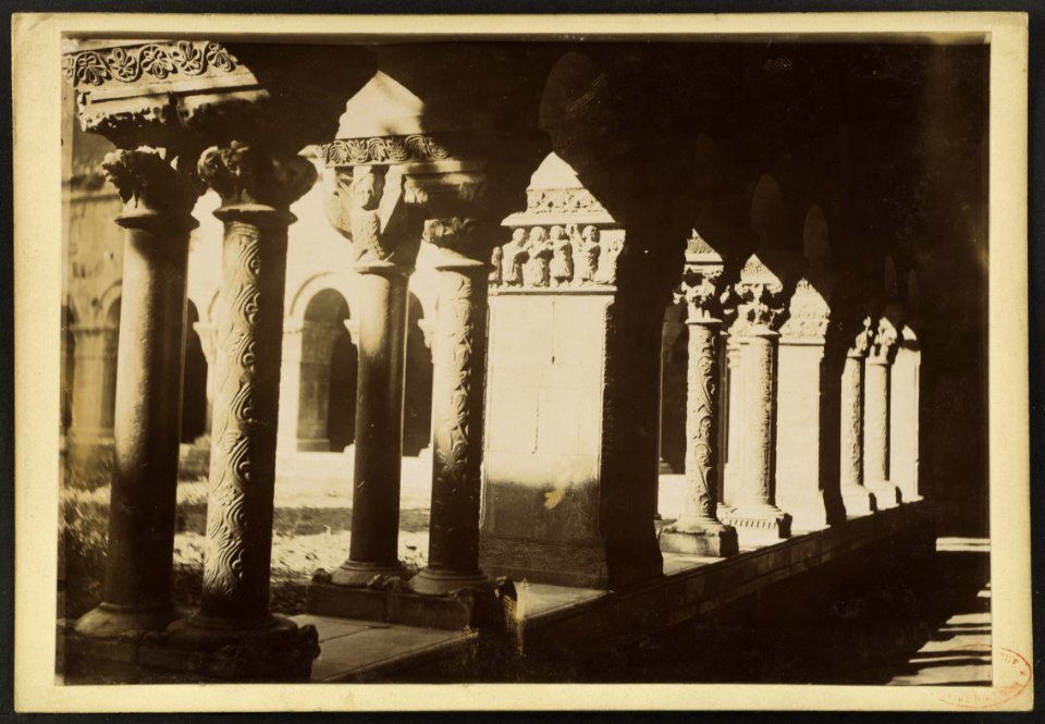 Cathédrale Sainte-Eulalie-et-Sainte-Julie d'Elne - J-A Brutails - Université Bordeaux Montaigne - 1918