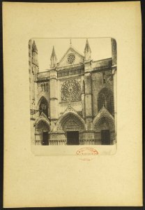 Cathédrale Saint-Pierre de Poitiers - J-A Brutails - Université Bordeaux Montaigne - 2039