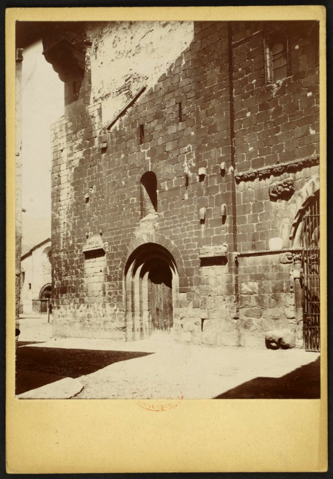 Cathédrale Sainte-Marie d'Urgell - J-A Brutails - Université Bordeaux Montaigne - 1451