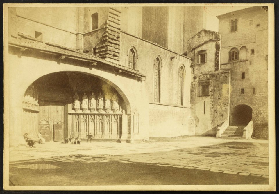 Cathédrale Sainte-Marie de Gérone - J-A Brutails - Université Bordeaux Montaigne - 1875