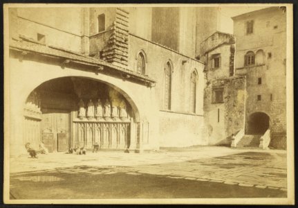 Cathédrale Sainte-Marie de Gérone - J-A Brutails - Université Bordeaux Montaigne - 1875