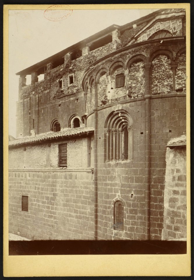 Cathédrale Sainte-Marie d'Urgell - J-A Brutails - Université Bordeaux Montaigne - 1446
