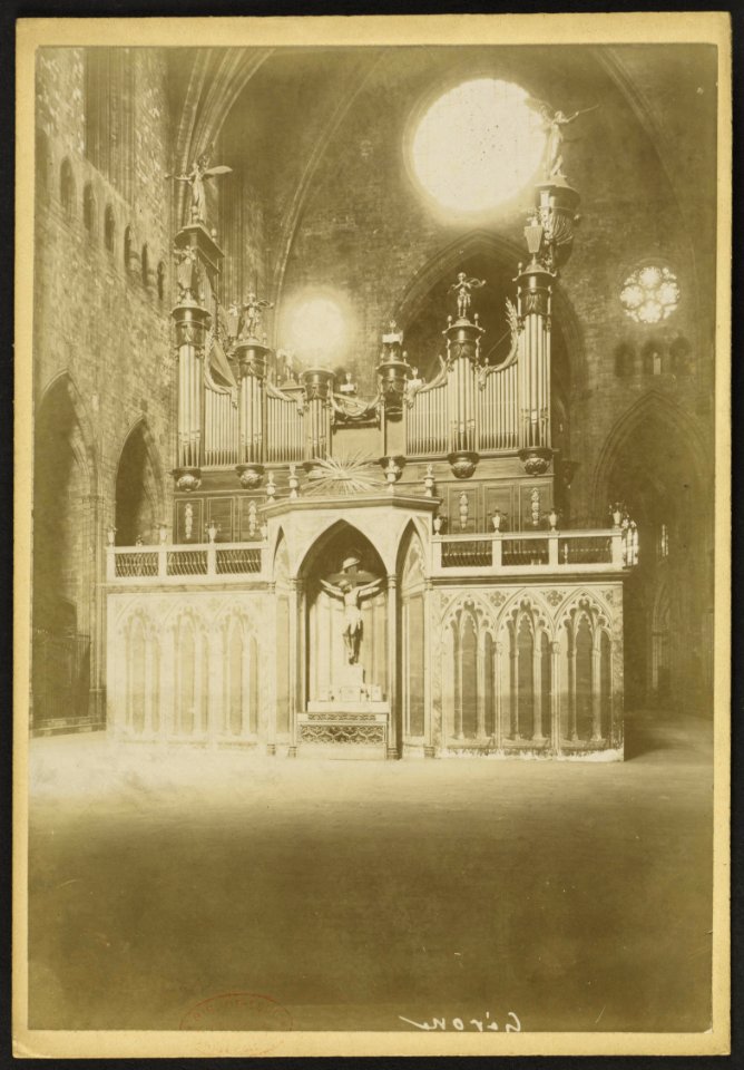 Cathédrale Sainte-Marie de Gérone - J-A Brutails - Université Bordeaux Montaigne - 1464