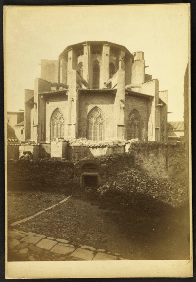 Cathédrale Sainte-Marie de Gérone - J-A Brutails - Université Bordeaux Montaigne - 1874