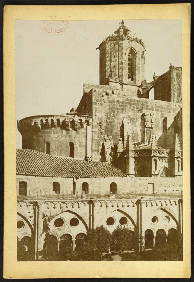 Cathédrale Santa María de Tarragone - J-A Brutails - Université Bordeaux Montaigne - 1807