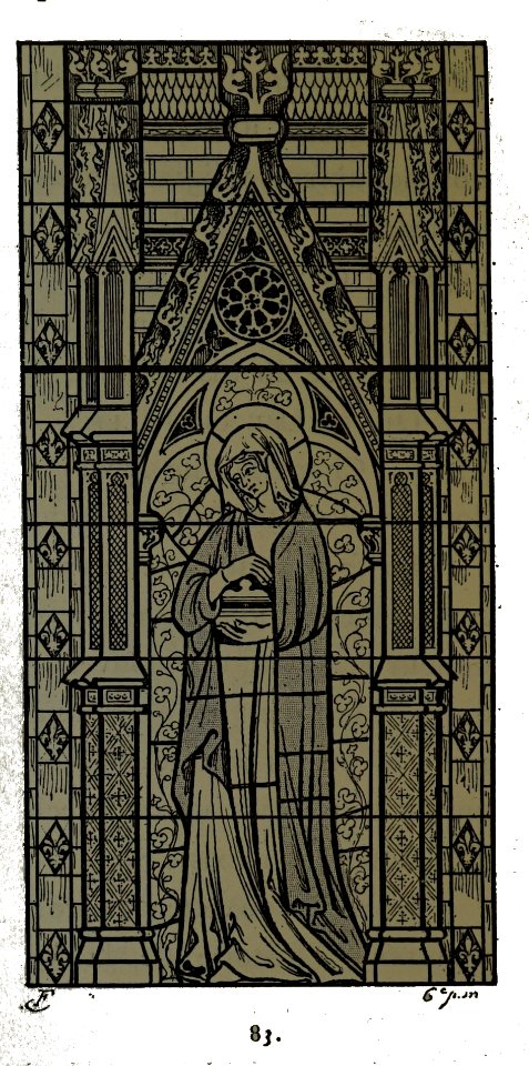 Cathédrale verrière statistique monumentale Aube 01272
