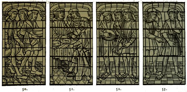 Cathédrale vitrail du repas de réconcilliation 01259