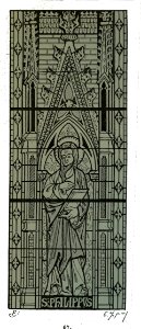 Cathédrale vitrail philipus 01265