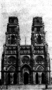 Cattedrale di Orleans, ante 1914 - Archivio Meraviglioso ICM BC1914n42f8