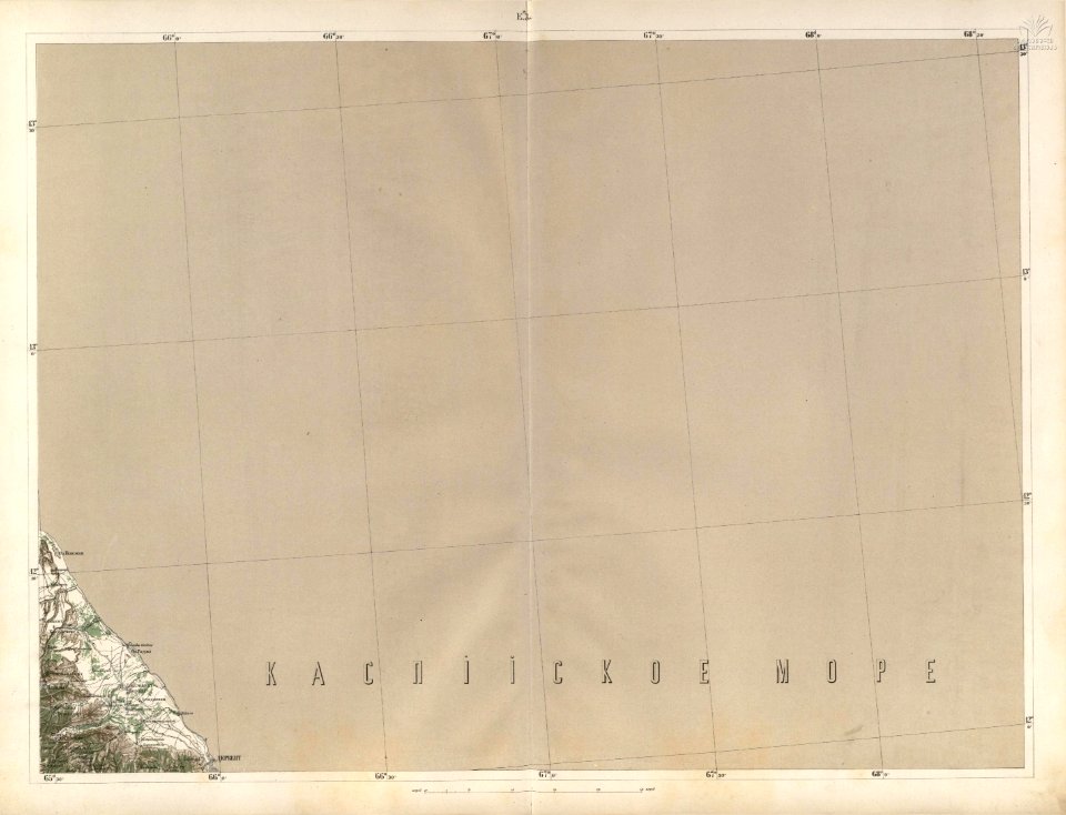 Caucasus map -1869- (10 verst) E-3