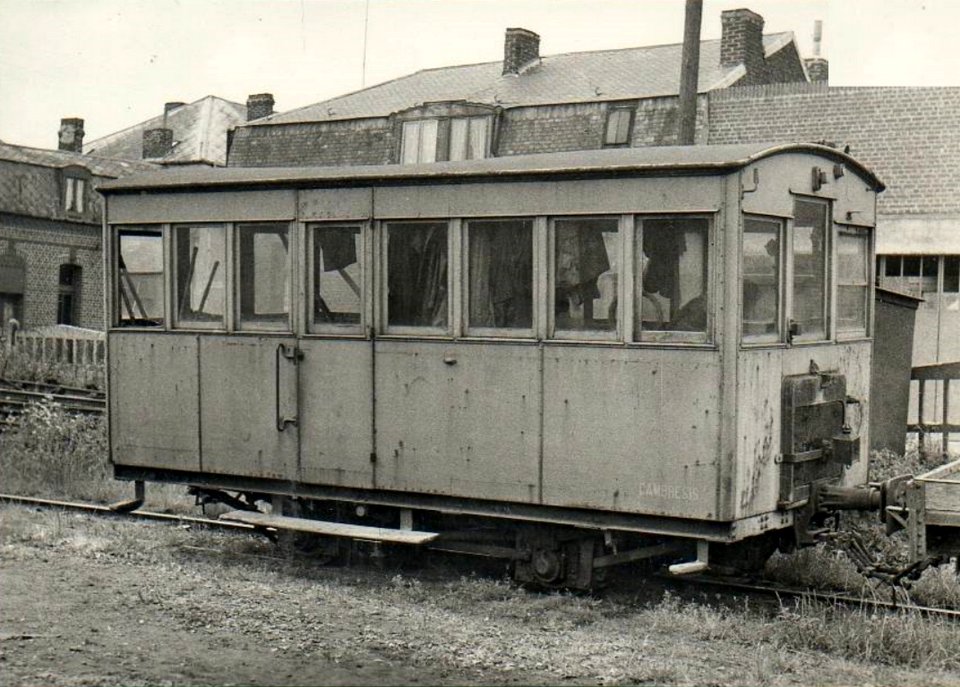 Caudry - Autorail Campagne n° 4 des Chemins de fer du Cambrésis