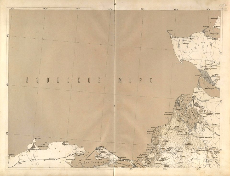 Caucasus map -1869- (10 verst) A-1