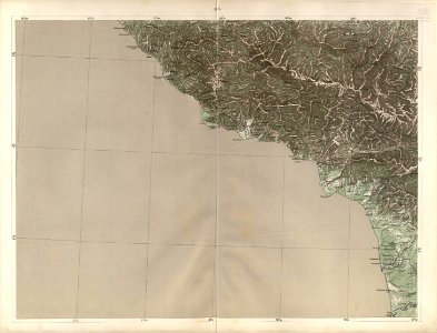 Caucasus map -1869- (10 verst) B-3