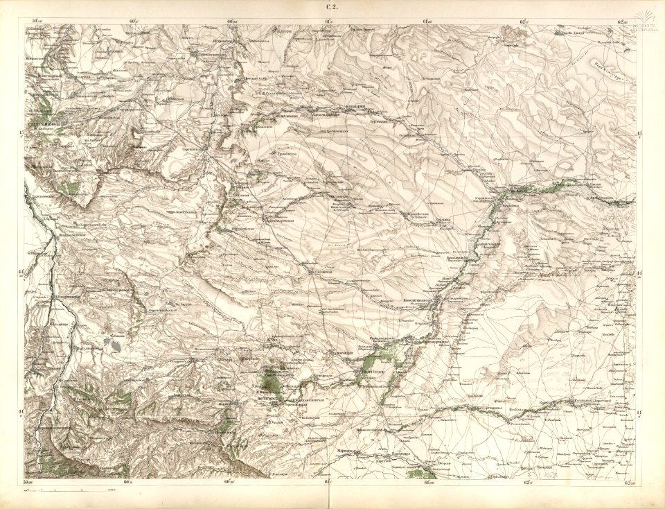 Caucasus map -1869- (10 verst) C-2