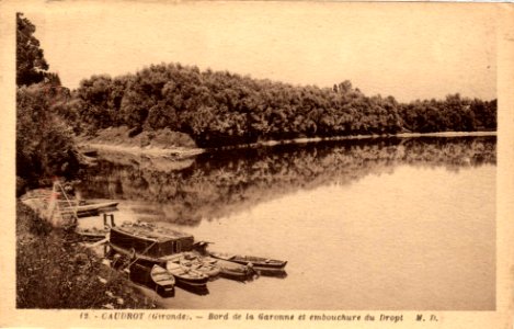 Caudrot - bords de la Garonne 2 photo